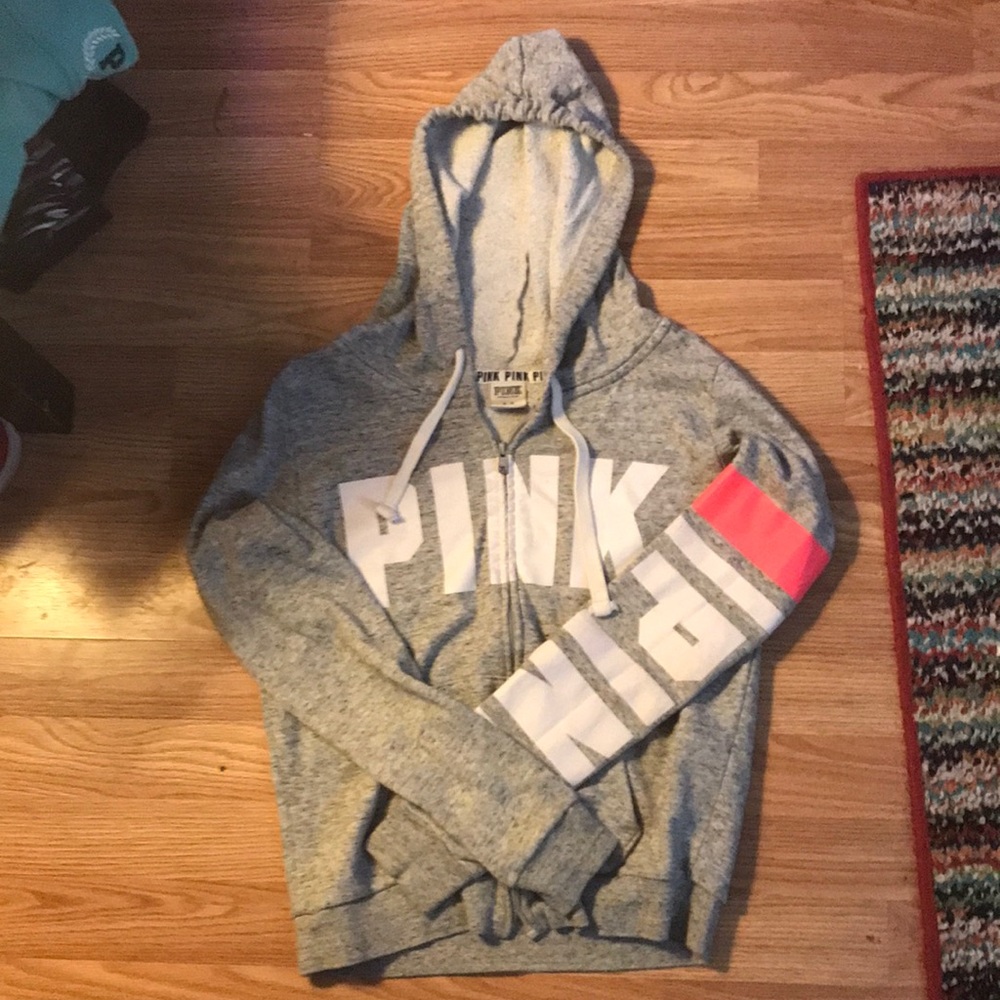 Pink hoodie